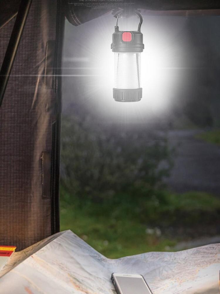 Cheap Goat Tents Mini Camping Lantern Outdoor Rechargeable Emergency Portable 5 Water Resistant Battery Powered Modes Flashlight Lights Camp Z4D8   